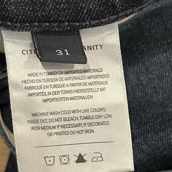 Citizens of Humanity Sloane Skinny Jeans in Baltic Size 31 MSRP $228 - Picture 5 of 8
